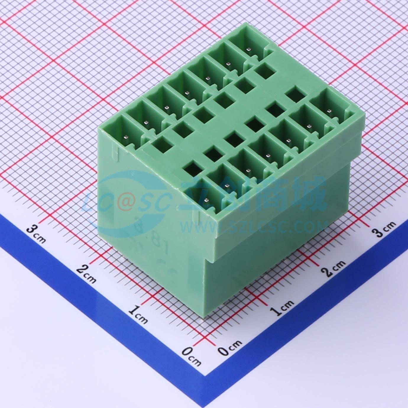 点击查看大图 KF2EDGVH-3.81-2*7P实物图