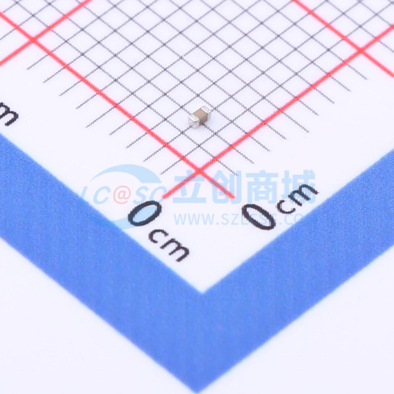 TCC0402X5R474K160AT实物图