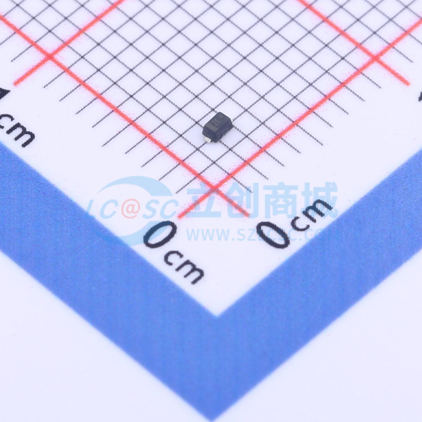 点击查看大图 PESD3V3L1UB实物图