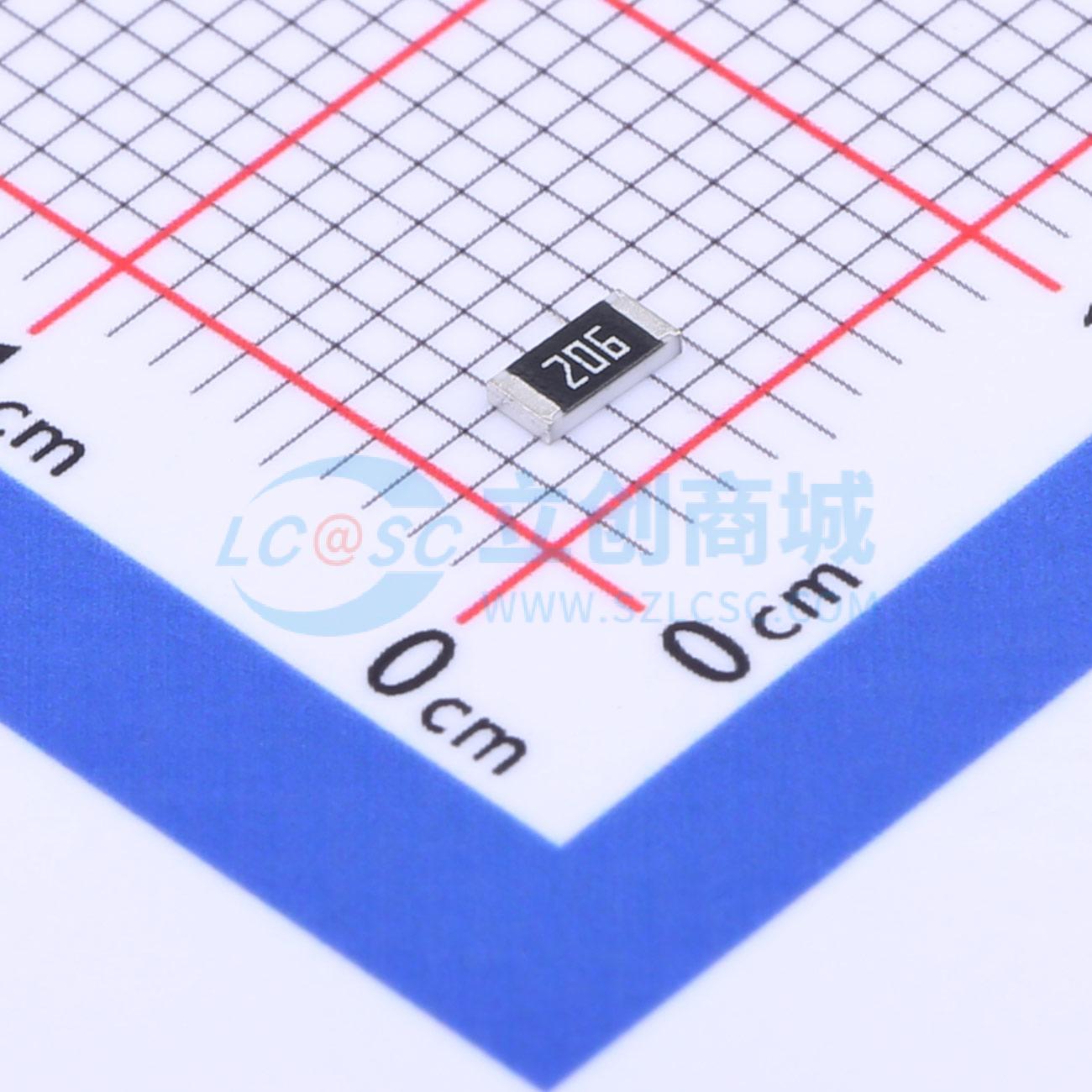 点击查看大图 RC1206JR-0720ML实物图