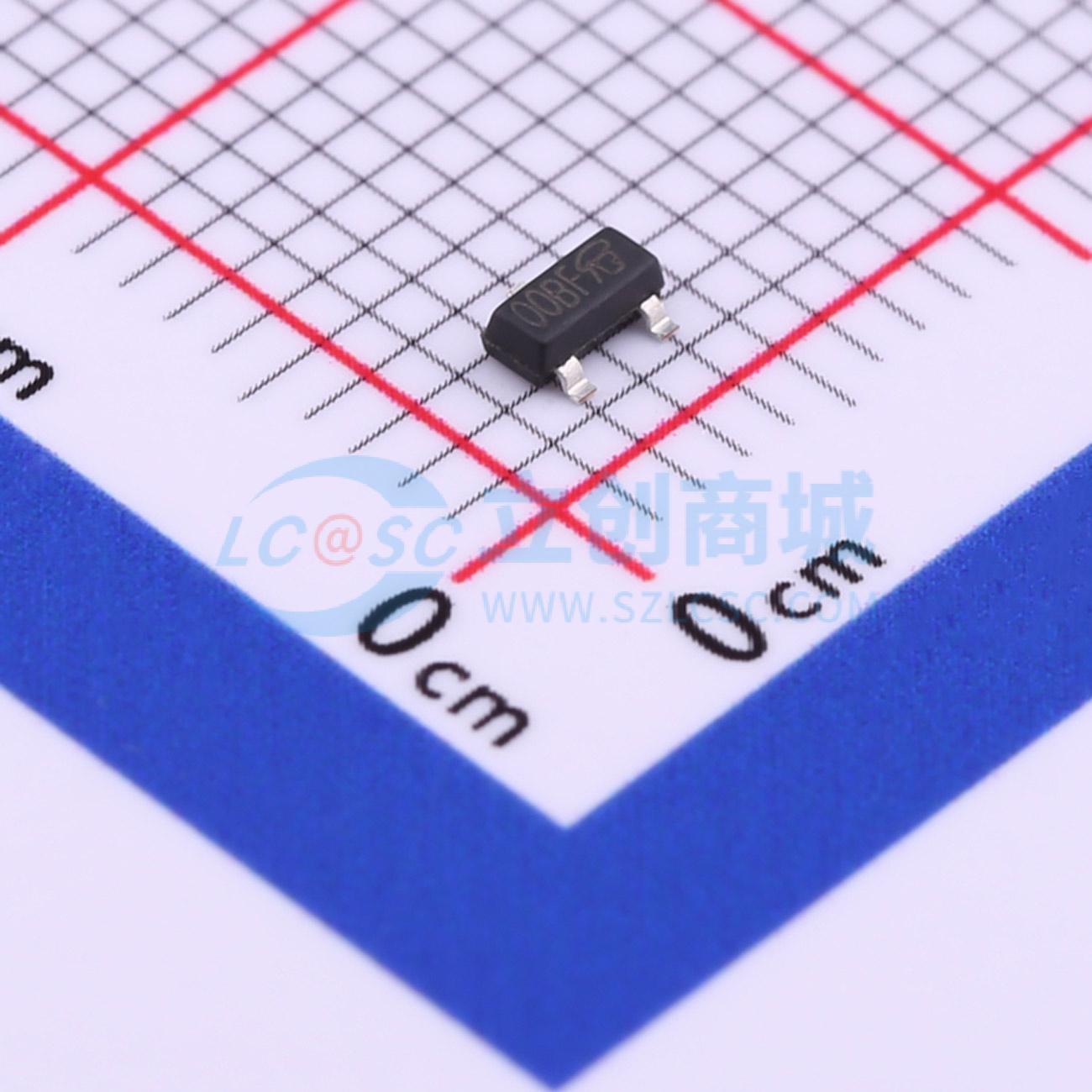 点击查看大图 SI2300DS-T1-GE3-VB实物图