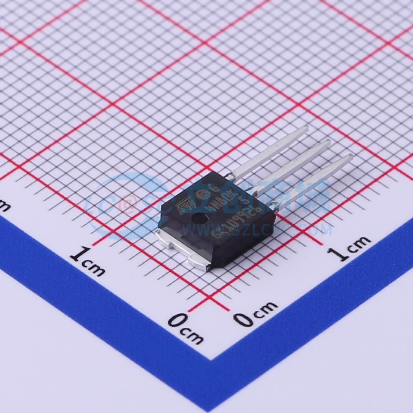 点击查看大图 STU4N80K5实物图