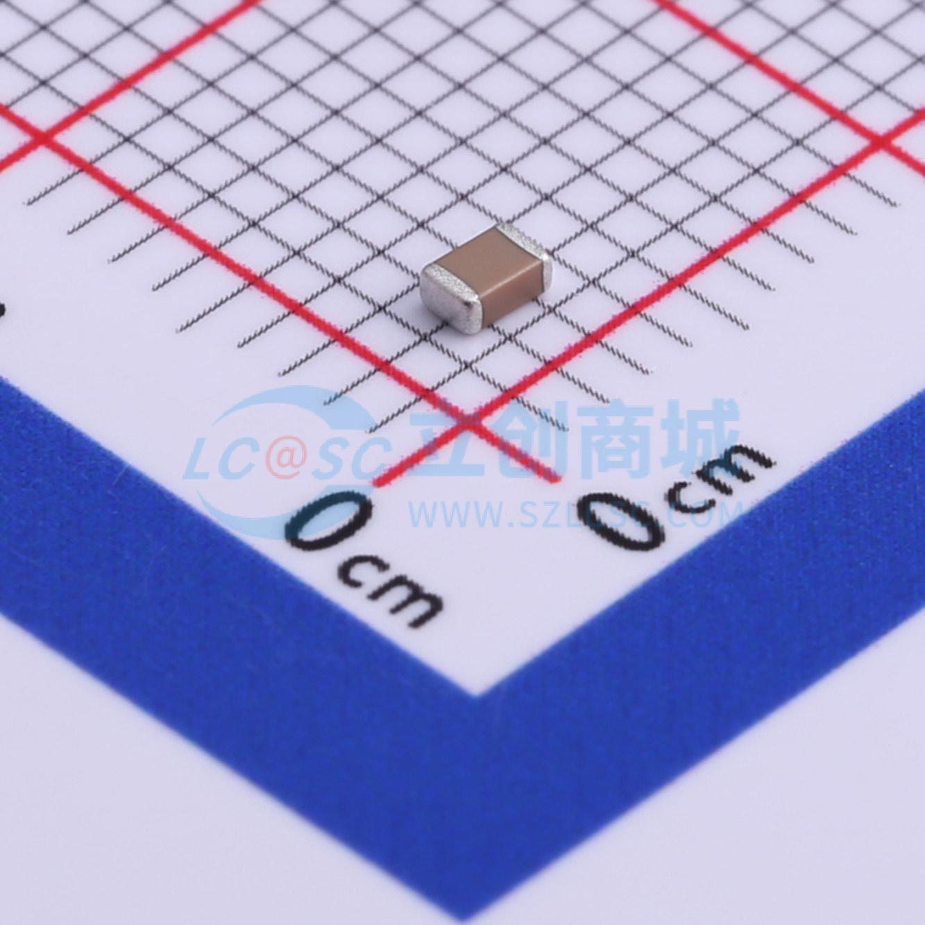 点击查看大图 C0805X681K201T实物图