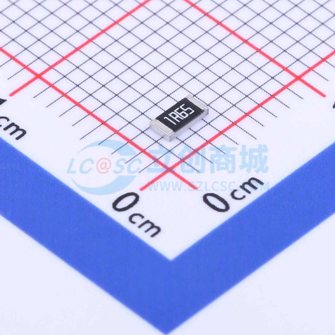 点击查看大图 RC1206FR-071R65L实物图