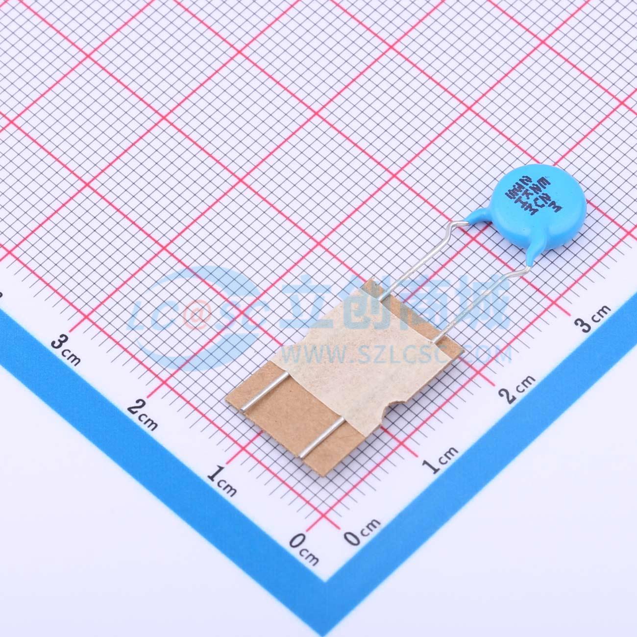 点击查看大图 DCH222M36Y5UR6VK7A0实物图