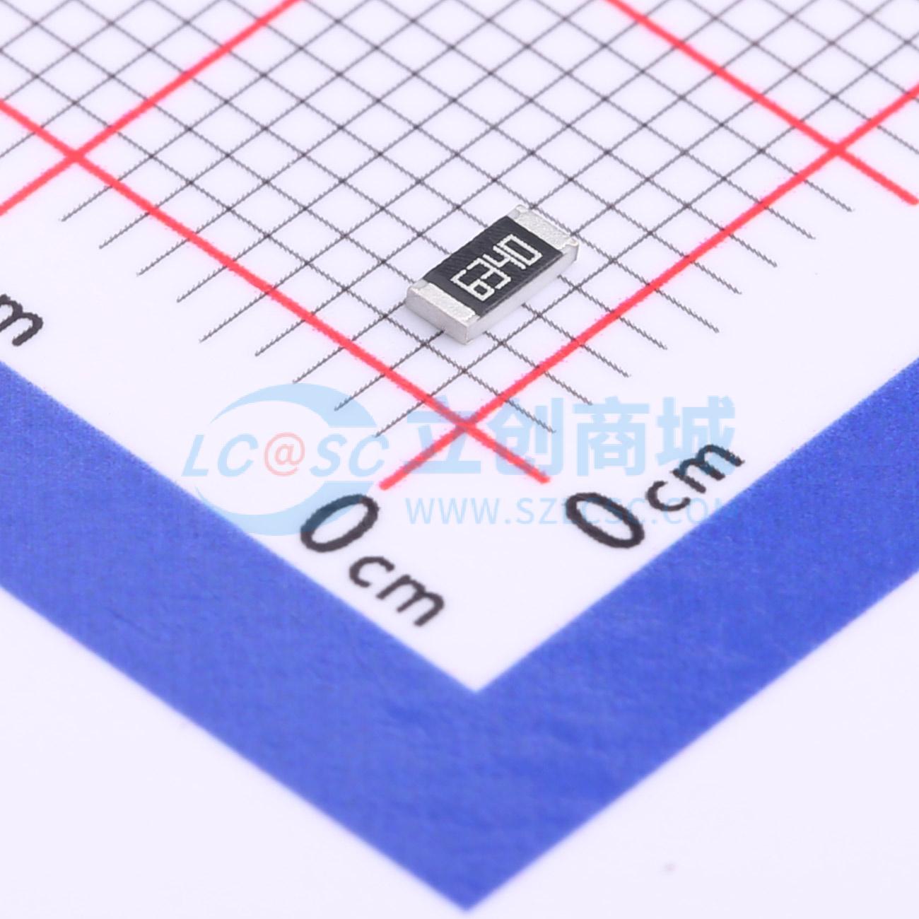 点击查看大图 RC1206FR-07634RL实物图