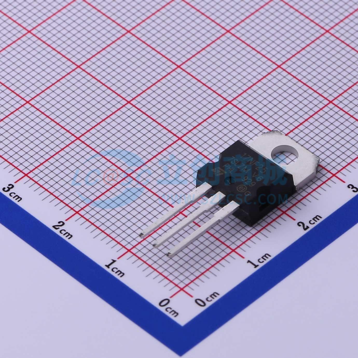 点击查看大图 STP17NF25实物图