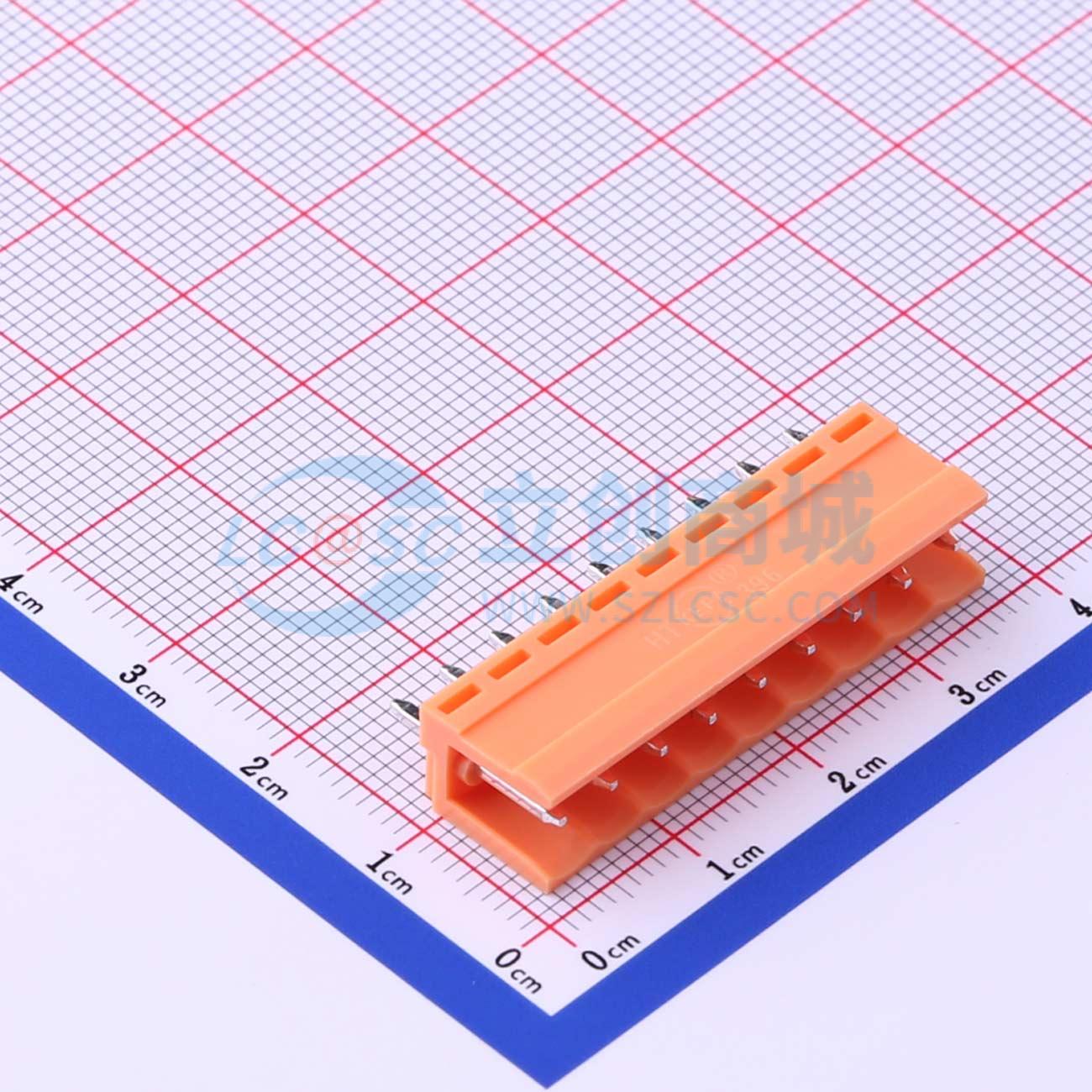 点击查看大图 HT396V-3.96-9P实物图
