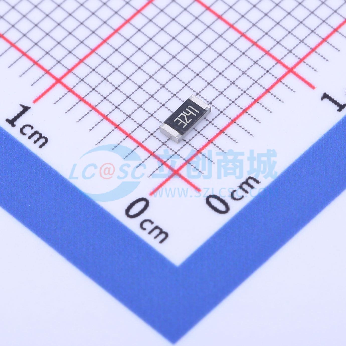 点击查看大图 RC1206FR-073K24L实物图