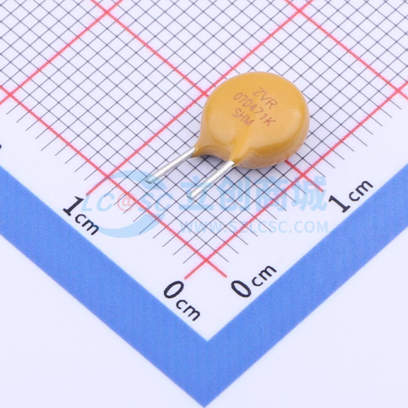 点击查看大图 ZVR07D471KL645A0实物图