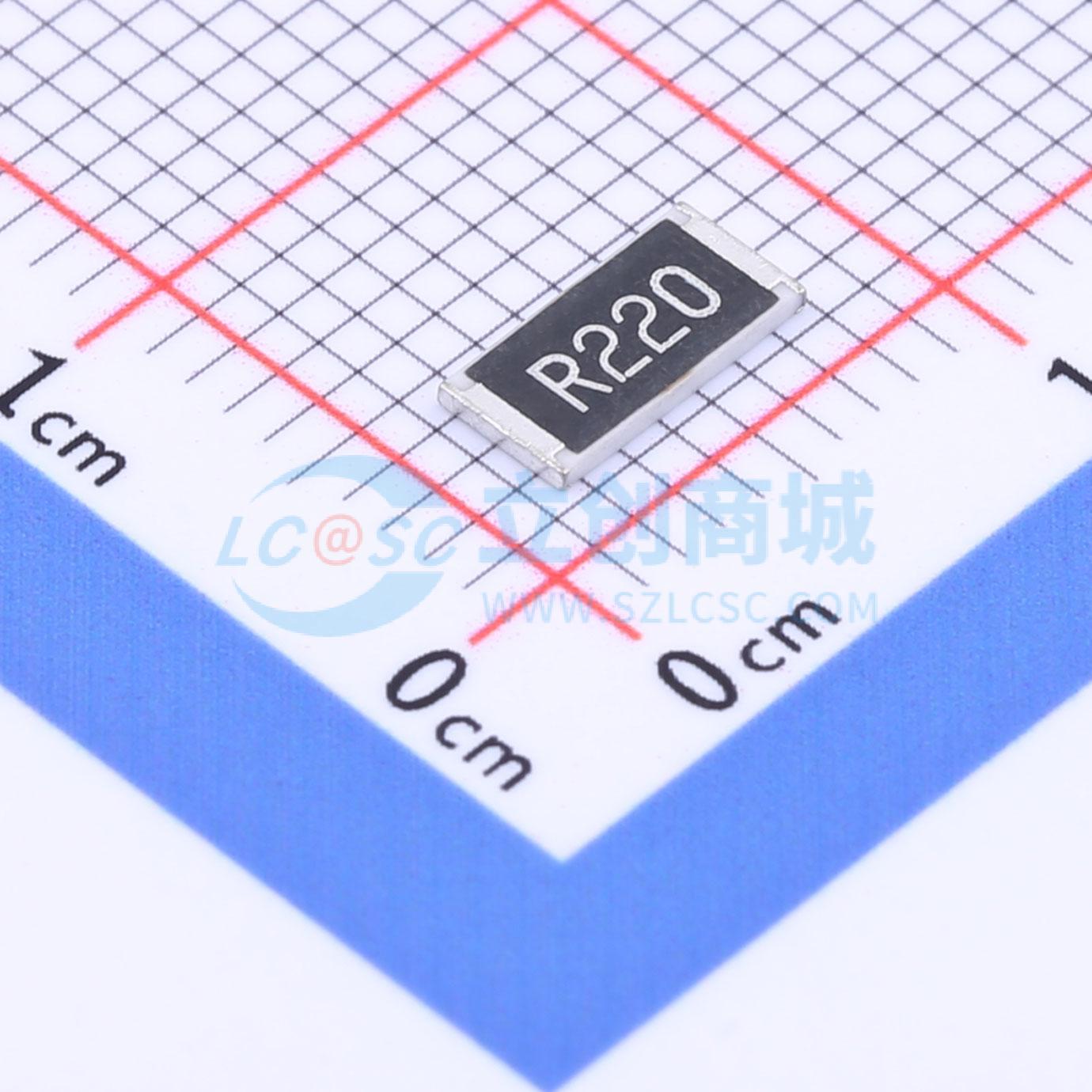 点击查看大图 RLT25R220FTE实物图