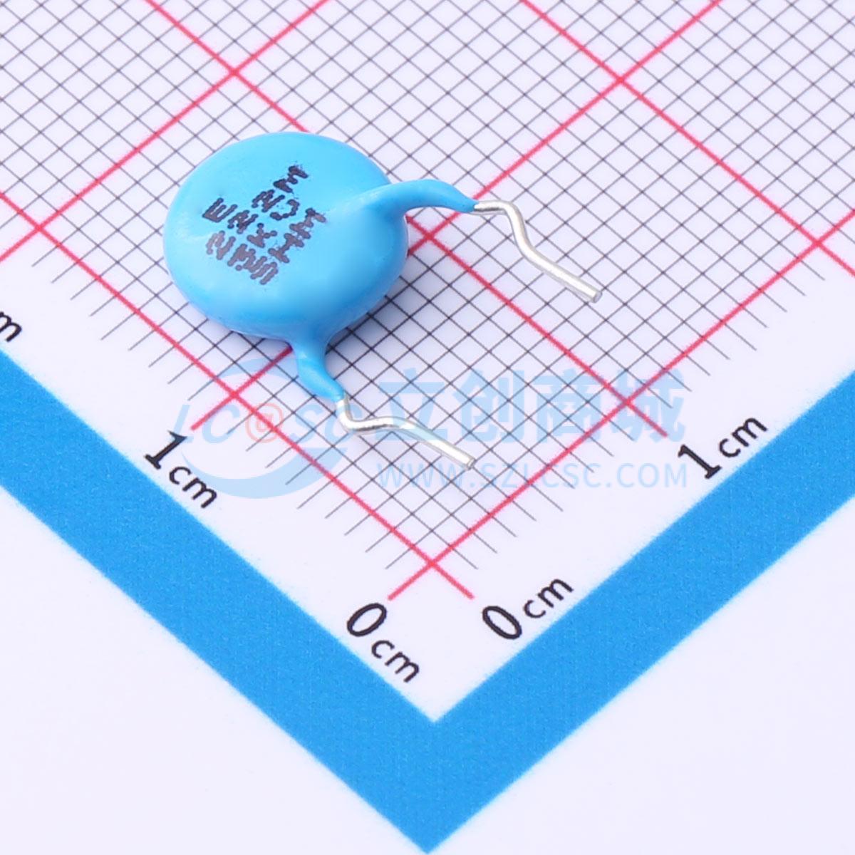 点击查看大图 DCH222M36Y5UR6JK7A0实物图