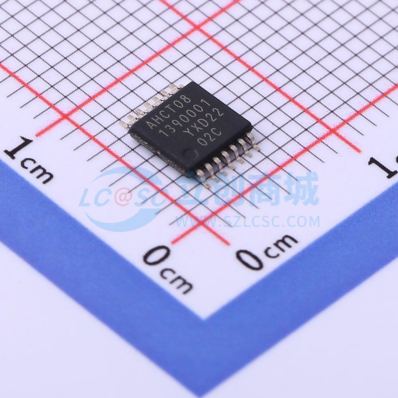 点击查看大图 74AHCT08PW,118实物图