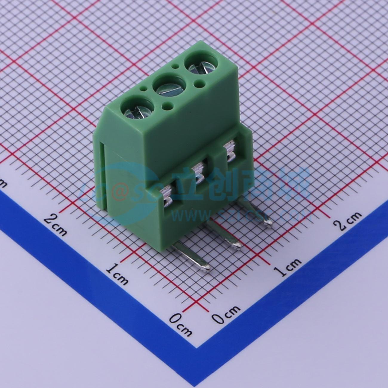 点击查看大图 KF129R-5.0-3P实物图