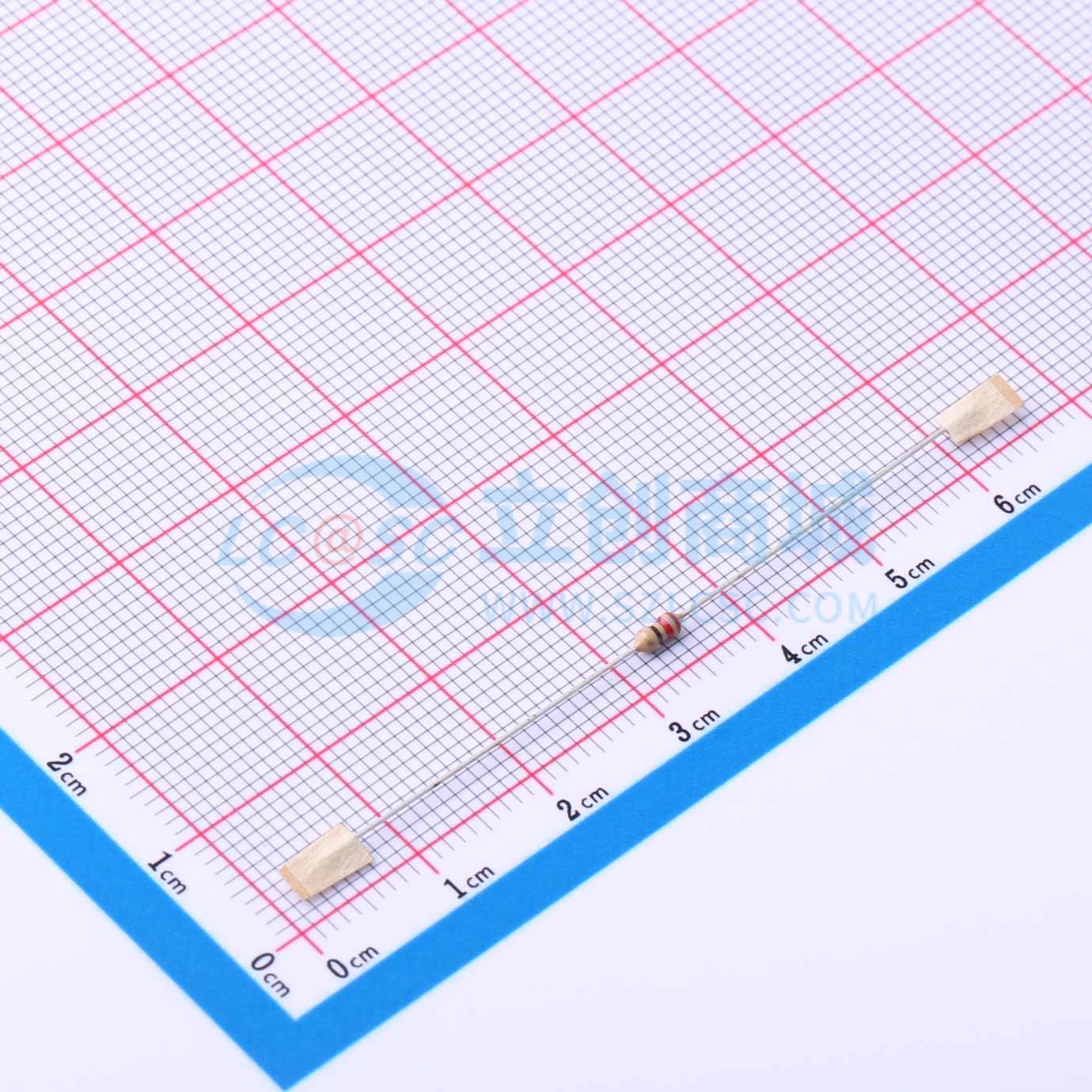 点击查看大图 CR1/8W-22Ω±5%-ST52实物图