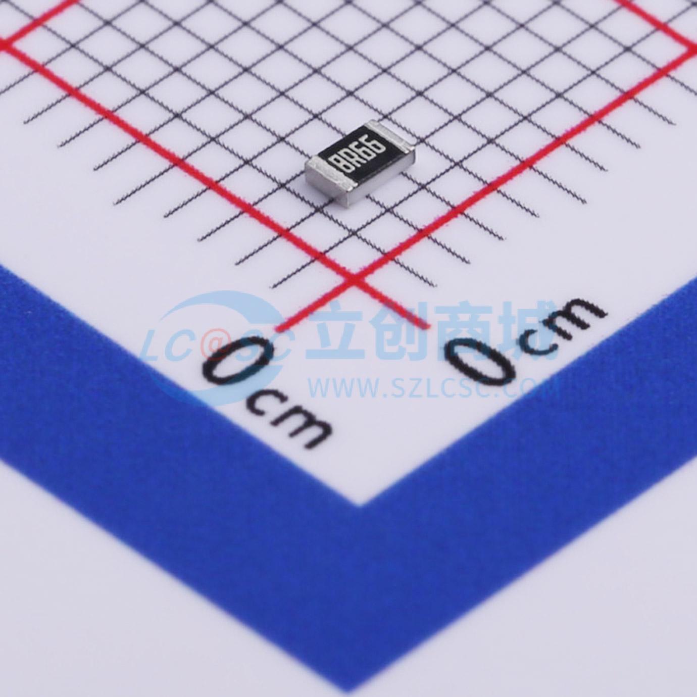 点击查看大图 RC0805FR-078R66L实物图