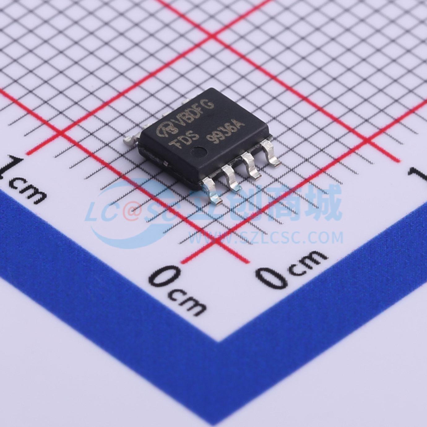 点击查看大图 FDS9936A-NL-VB实物图