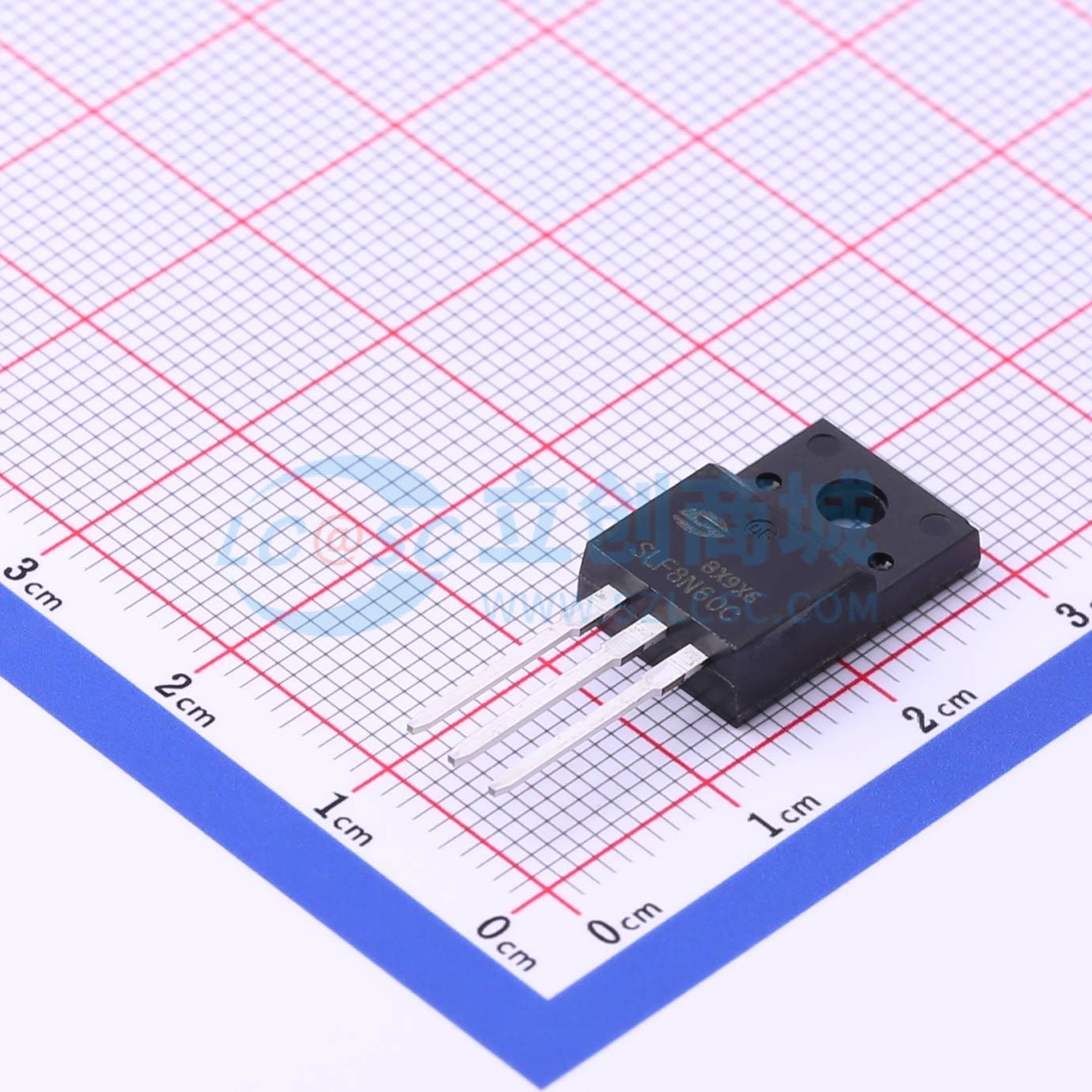 点击查看大图 SLF8N60C实物图