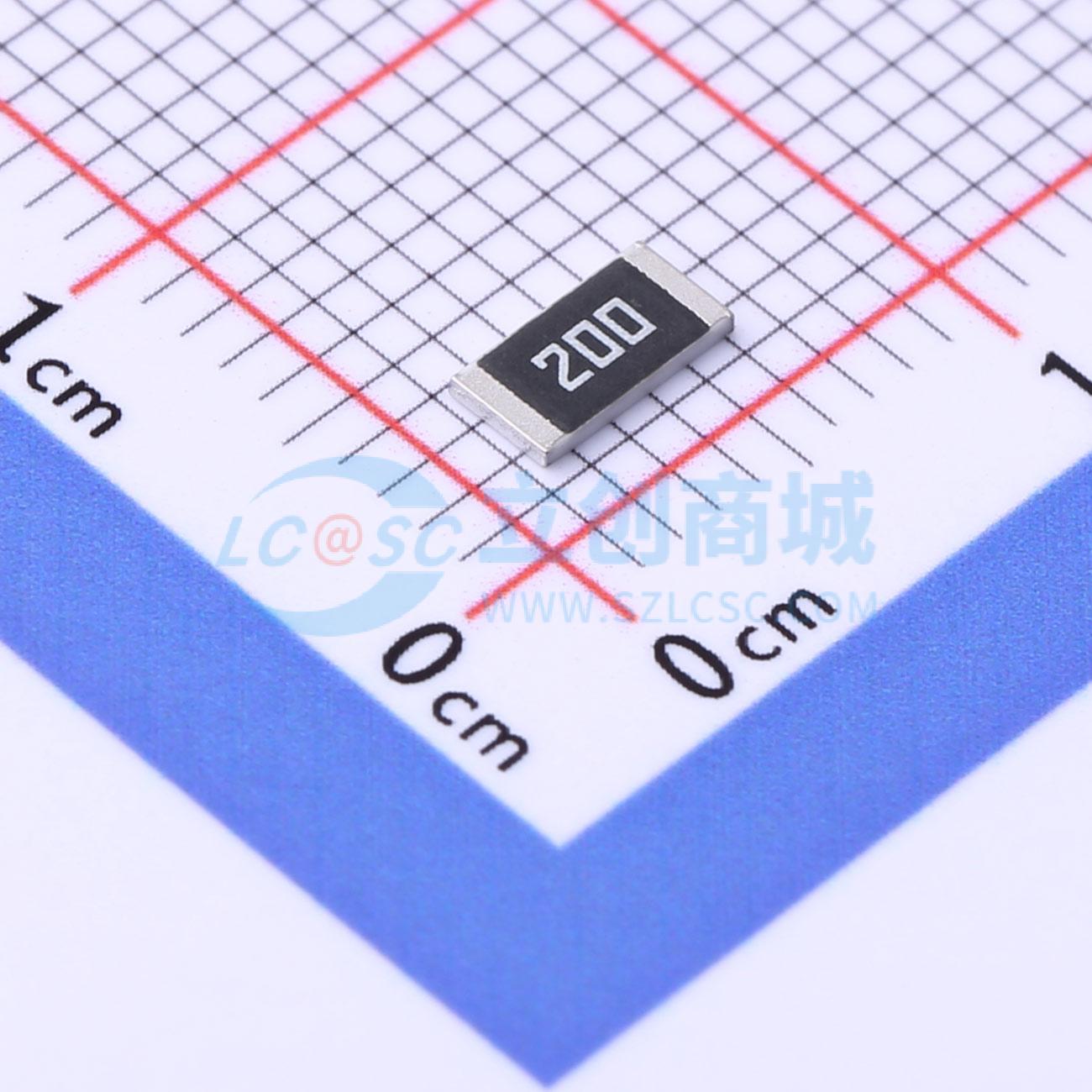 点击查看大图 FRC2010J200 TS实物图