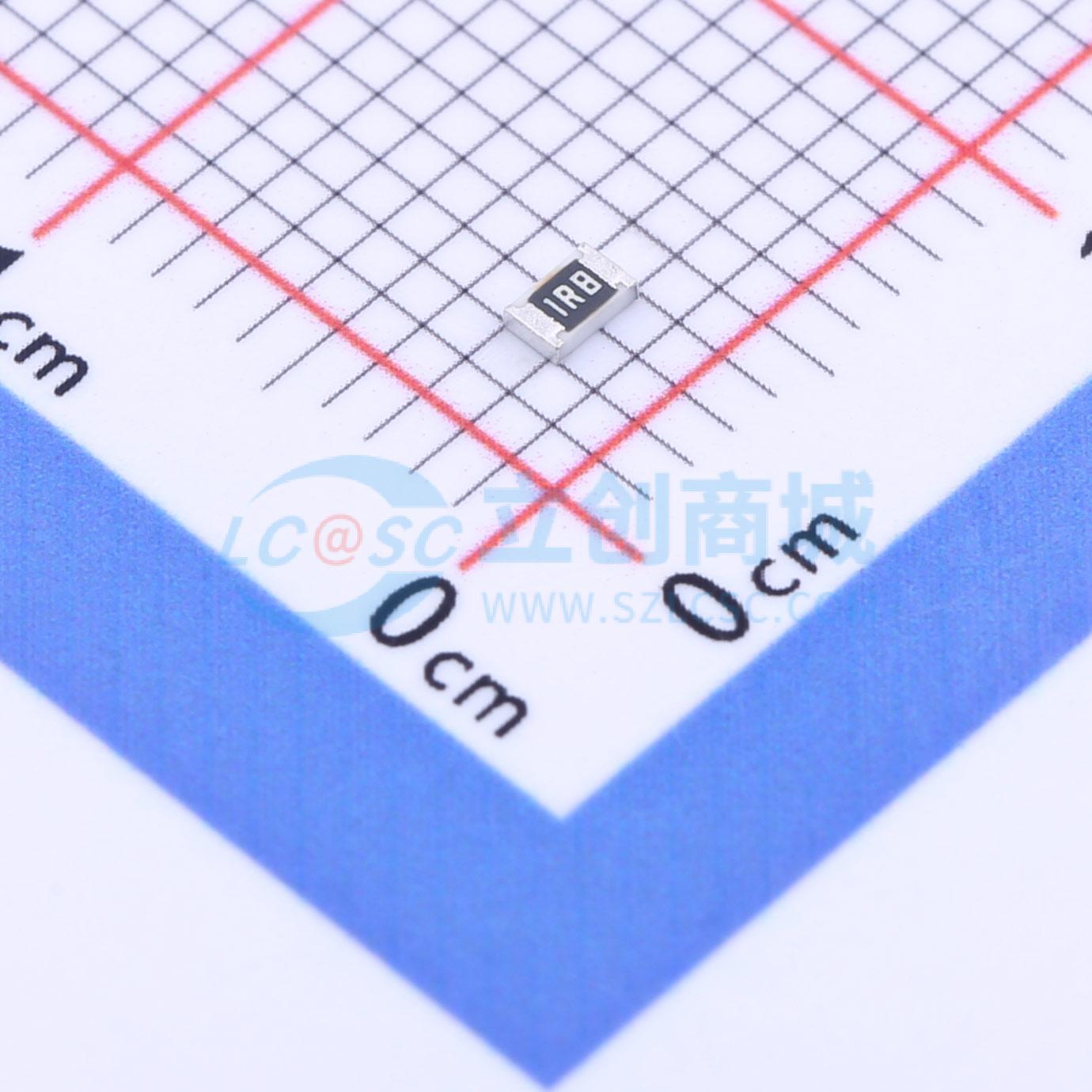 点击查看大图 FRC0805J1R8 TS实物图