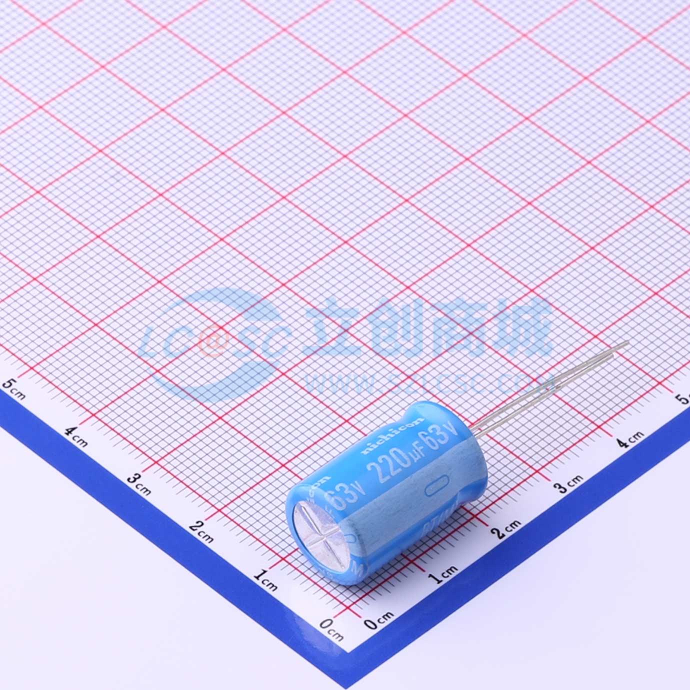 点击查看大图 UBT1J221MHD8实物图