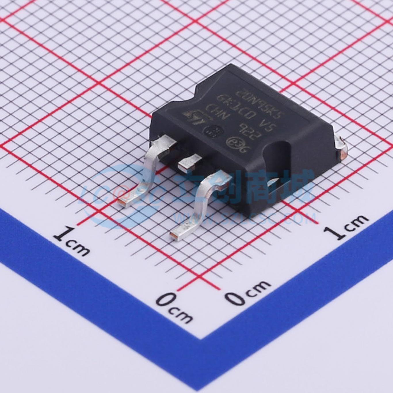 点击查看大图 STB20N95K5实物图