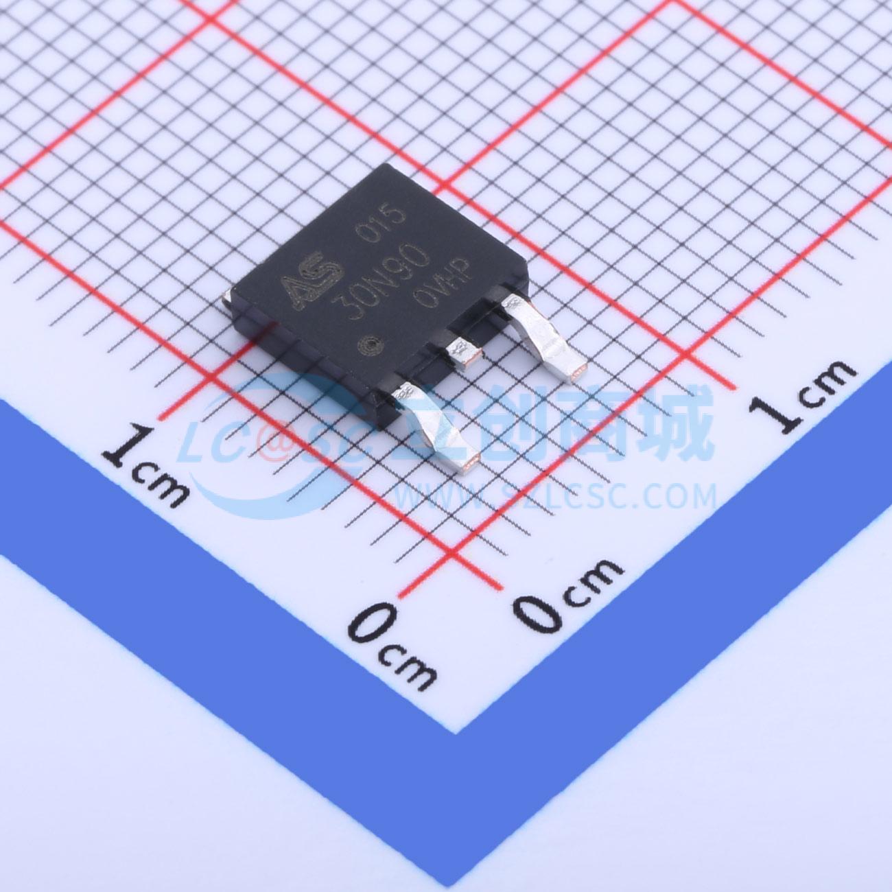 ASDM30N90KQ-R实物图