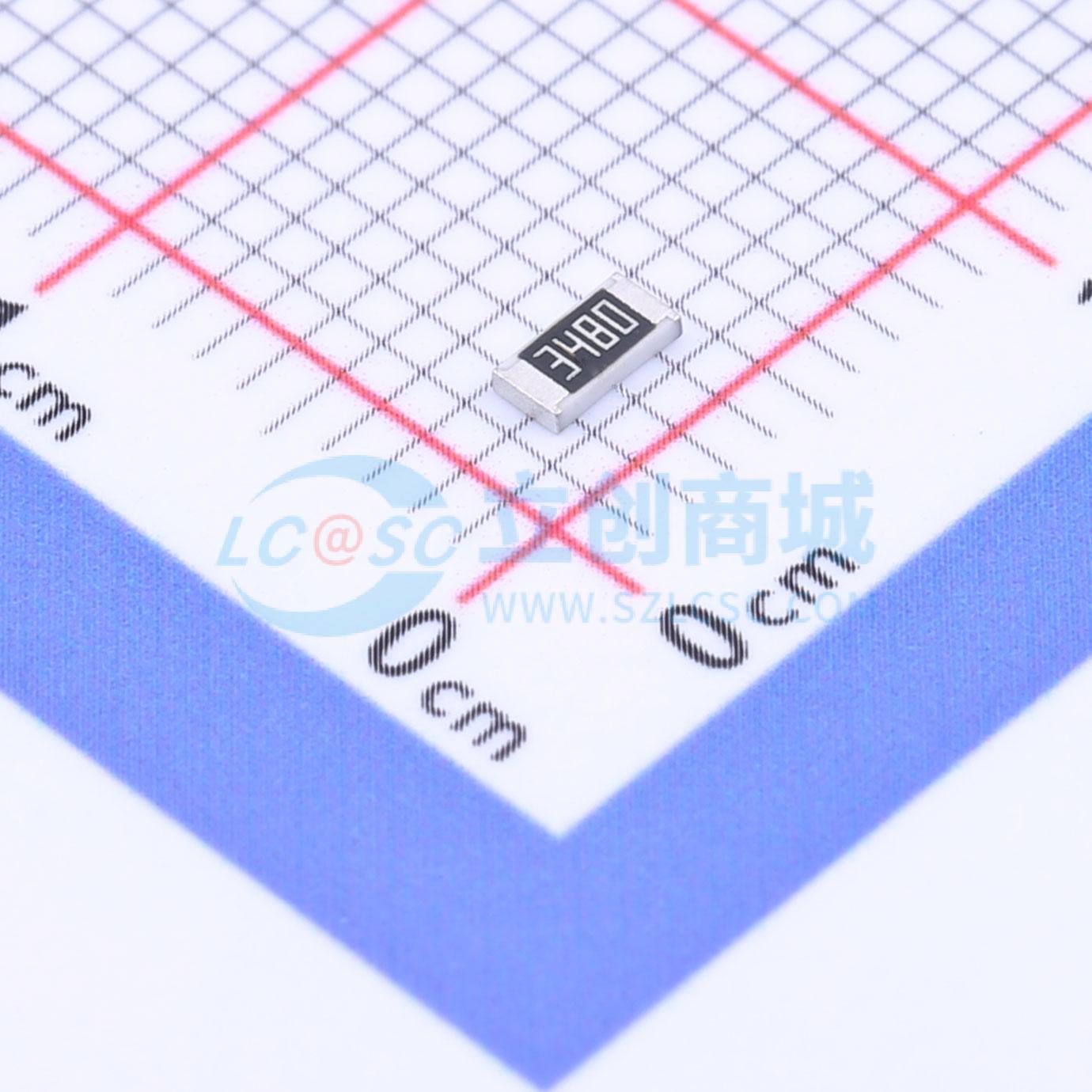 点击查看大图 FRC1206F3480TS实物图