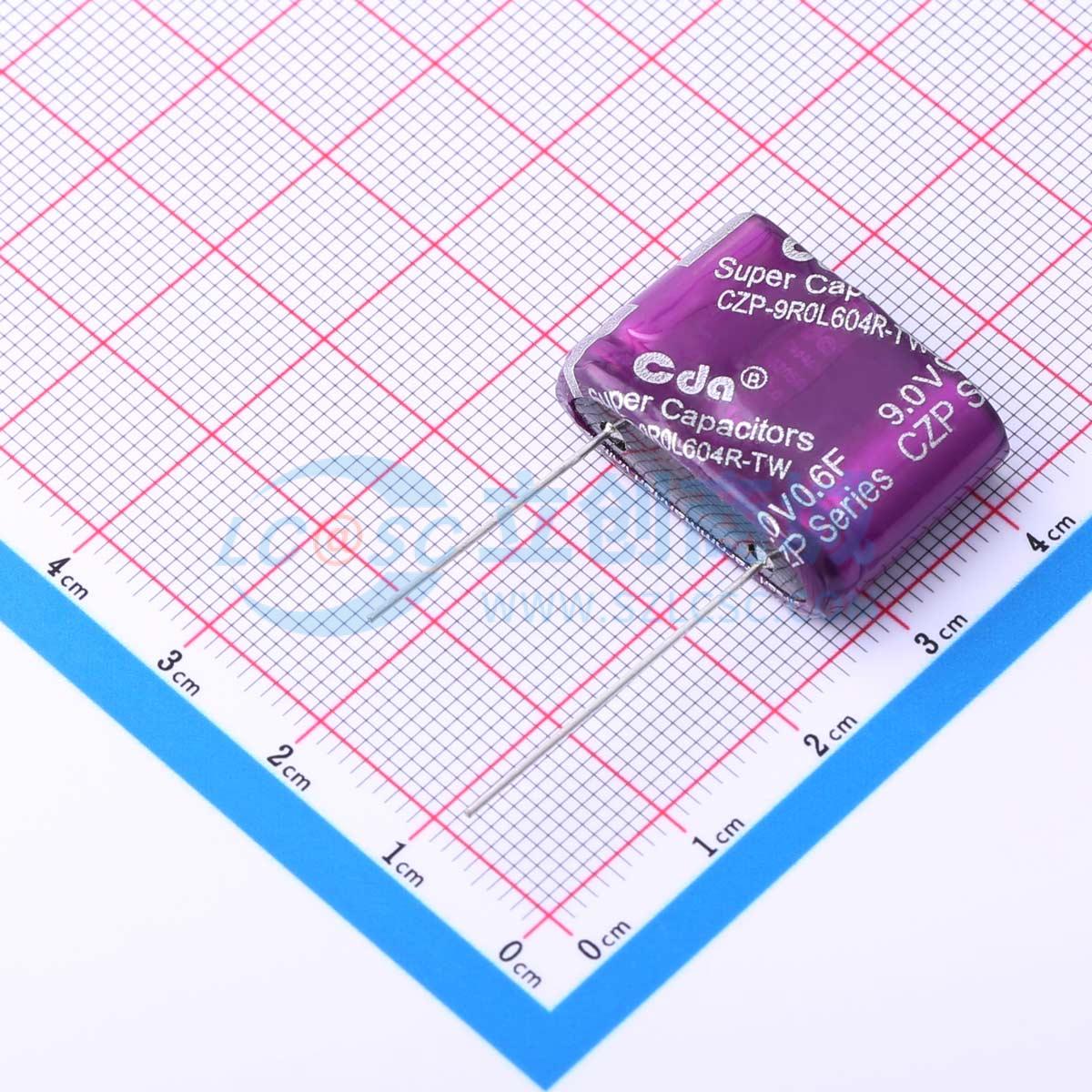 点击查看大图 CZP-9R0L604R-TW 9.0V0.6F实物图