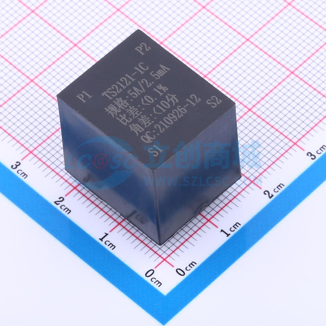 点击查看大图 TS2121-1C 5A/2.5mA实物图