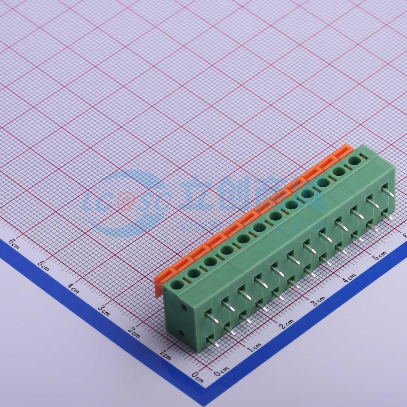 点击查看大图 KF142R-5.08-12P实物图