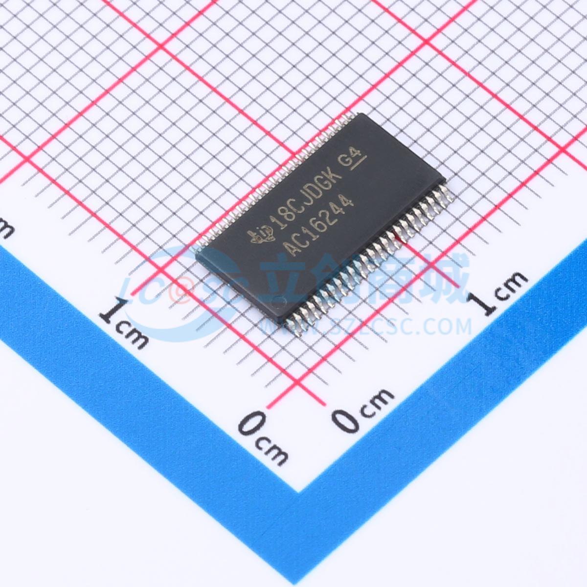 点击查看大图 74AC16244DGGR实物图