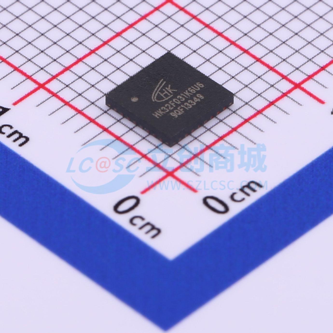 点击查看大图 HK32F031K6U6实物图