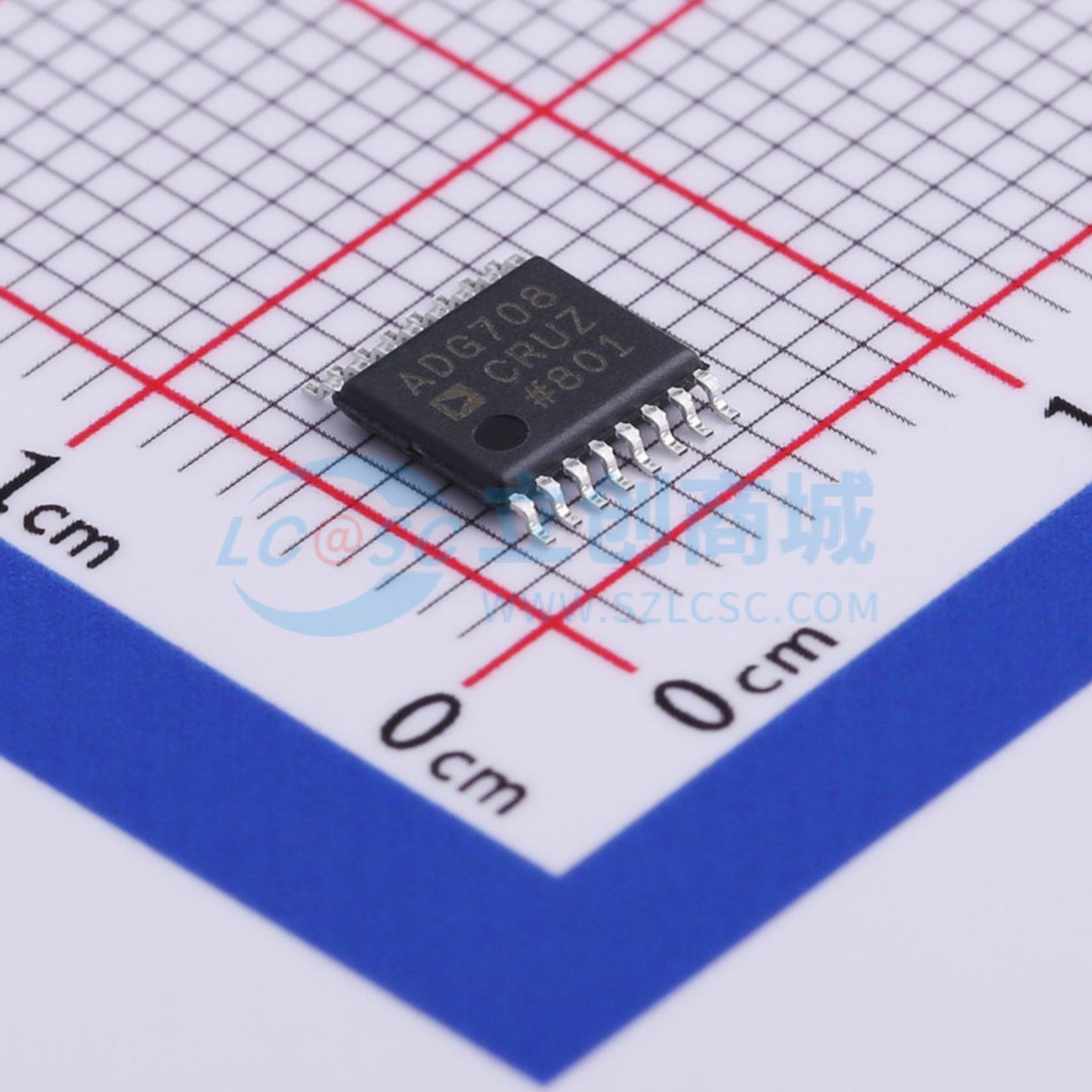 点击查看大图 ADG708CRUZ-REEL7实物图