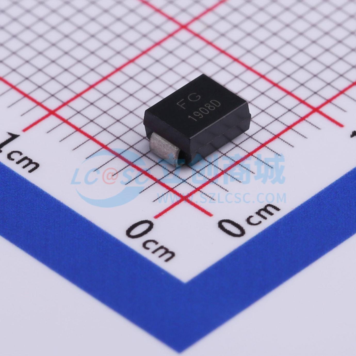 点击查看大图 SMBJ350CA实物图