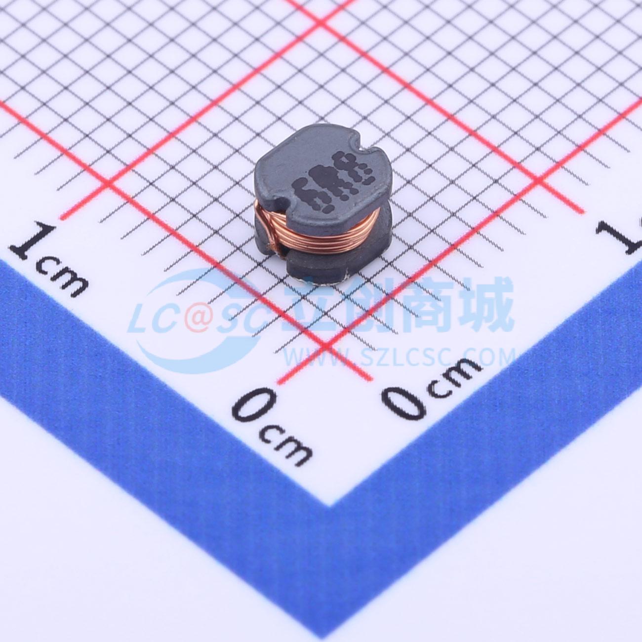 点击查看大图 CD43-6R8M 6.8UH实物图