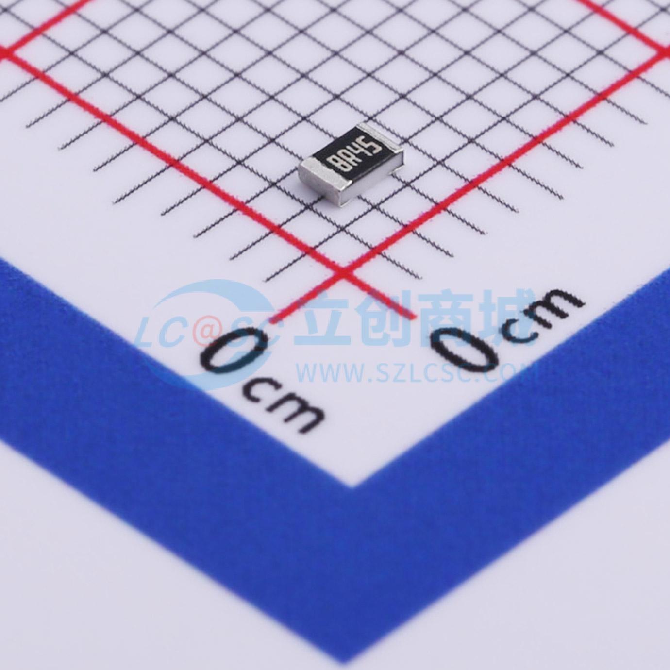点击查看大图 RC0805FR-078R45L实物图