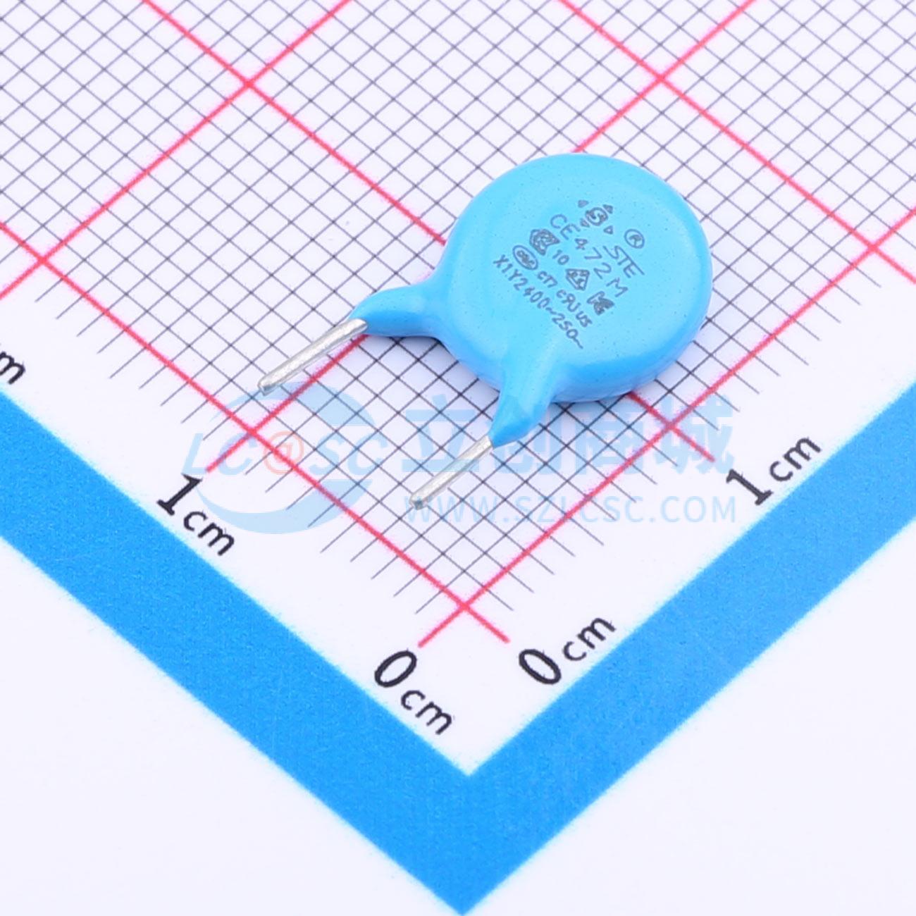 点击查看大图 G10F3E472MA5B0S0N0实物图