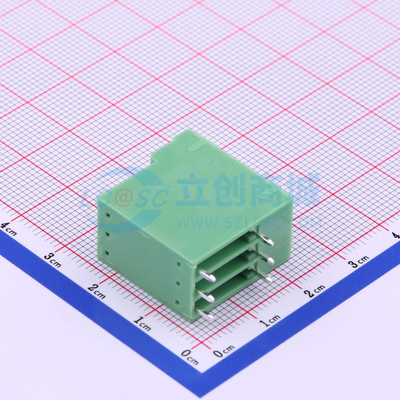 点击查看大图 KF2EDGRH-3.81-2*3P实物图