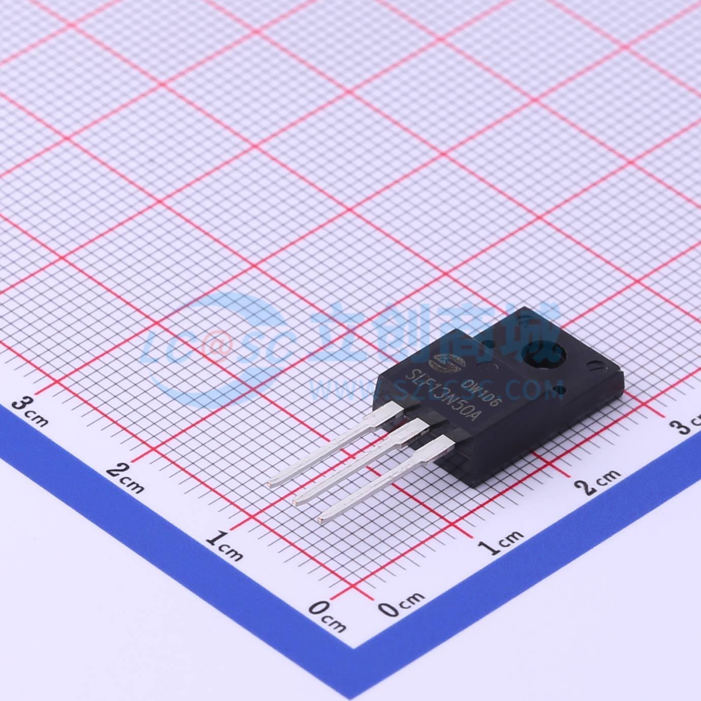 点击查看大图 SLF13N50A实物图