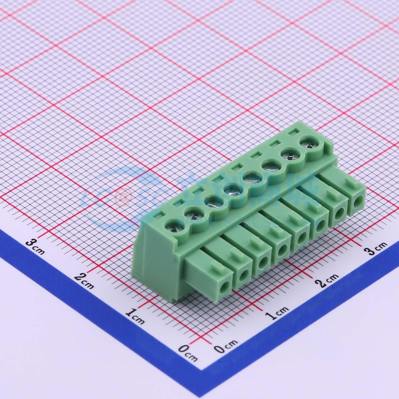 点击查看大图 XY2500F-C-3.81-8P实物图