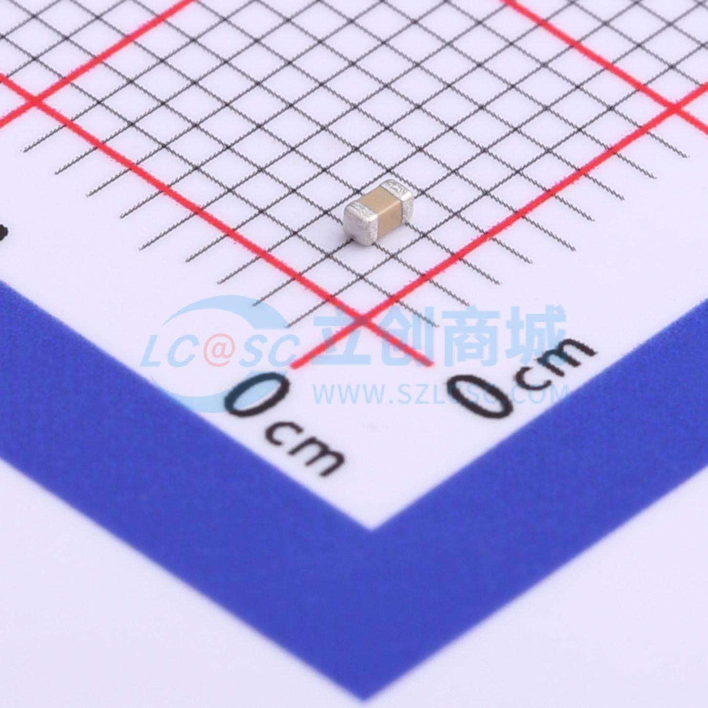 点击查看大图 CC0603KRX7RYBB222实物图