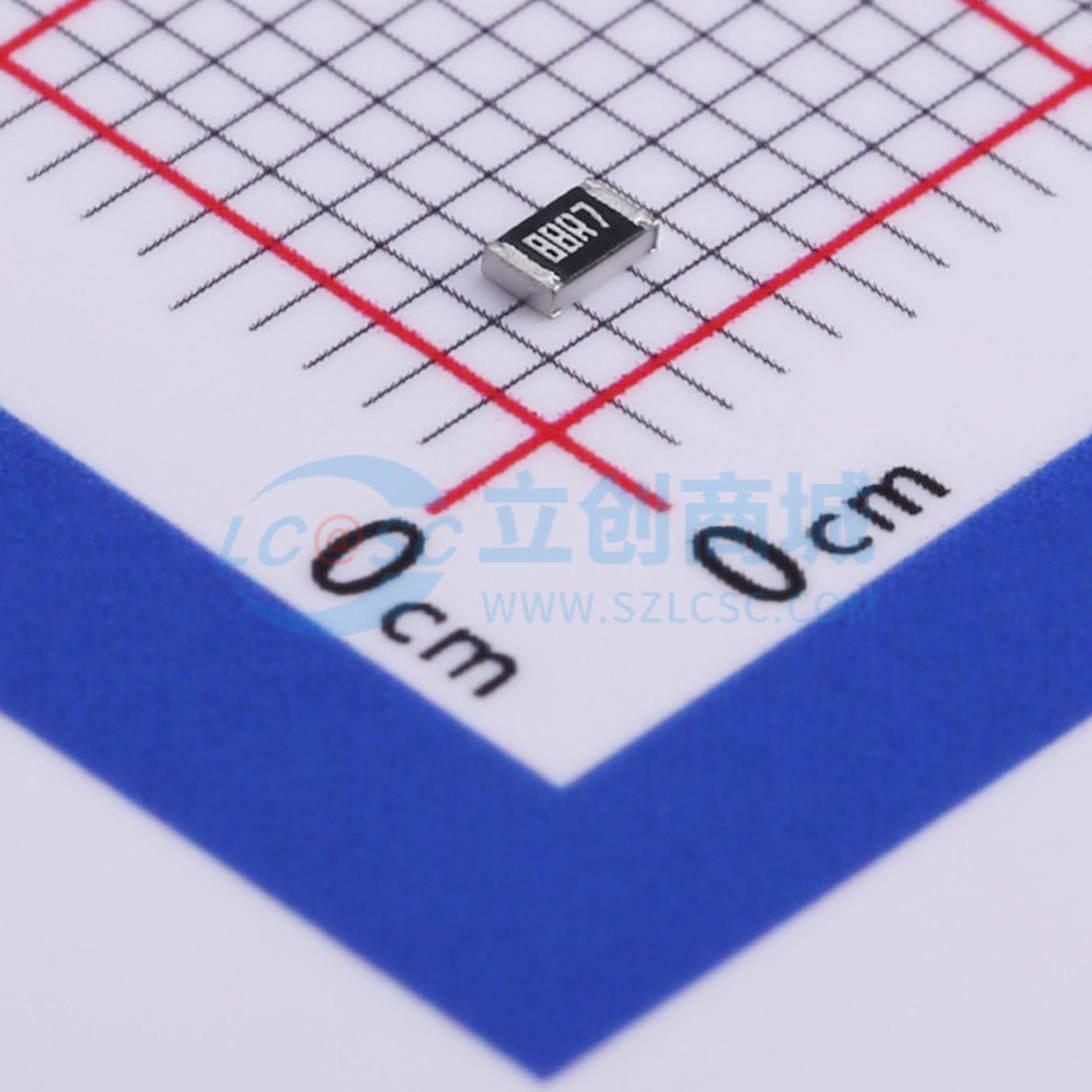 点击查看大图 RC0805FR-0788R7L实物图