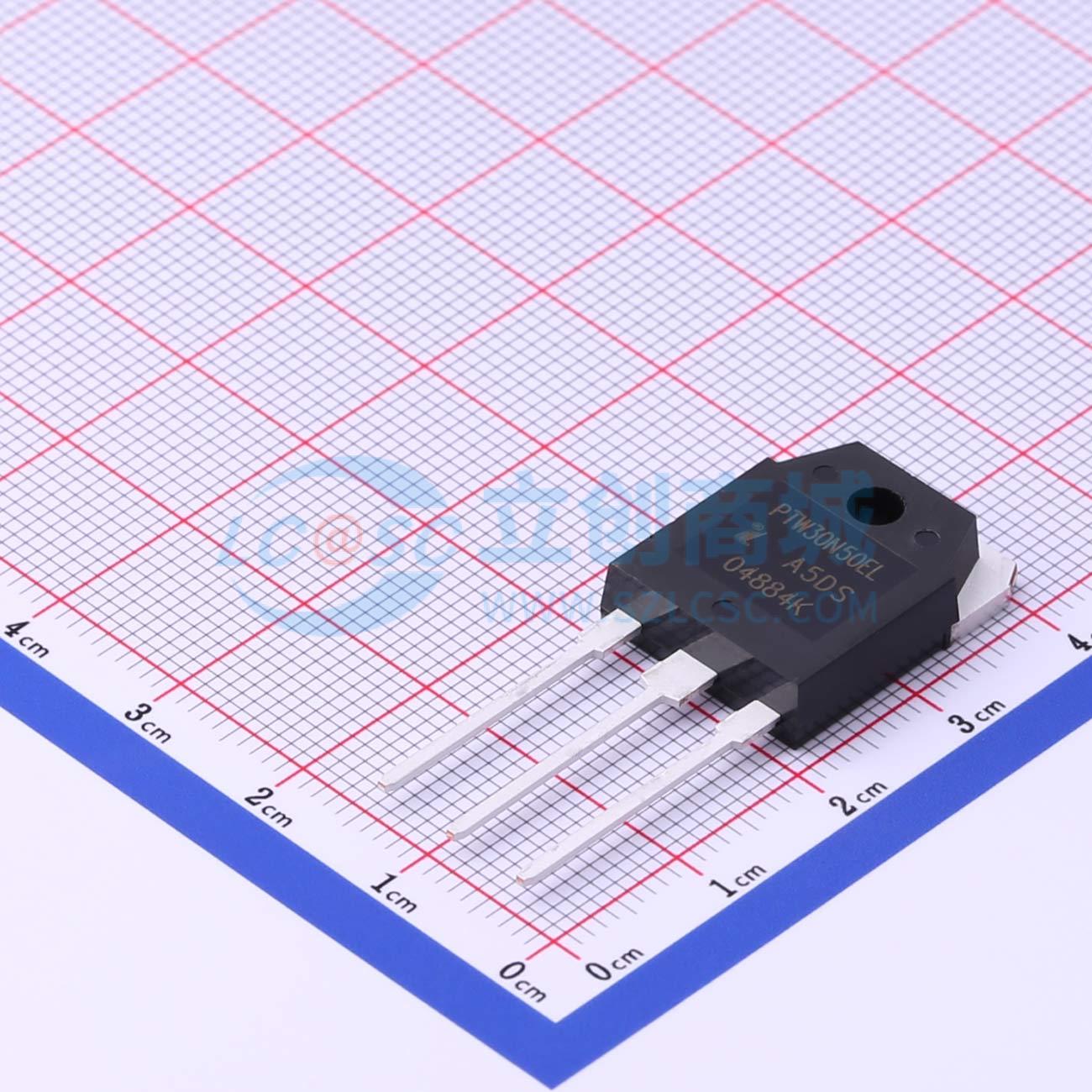点击查看大图 PTW30N50EL实物图