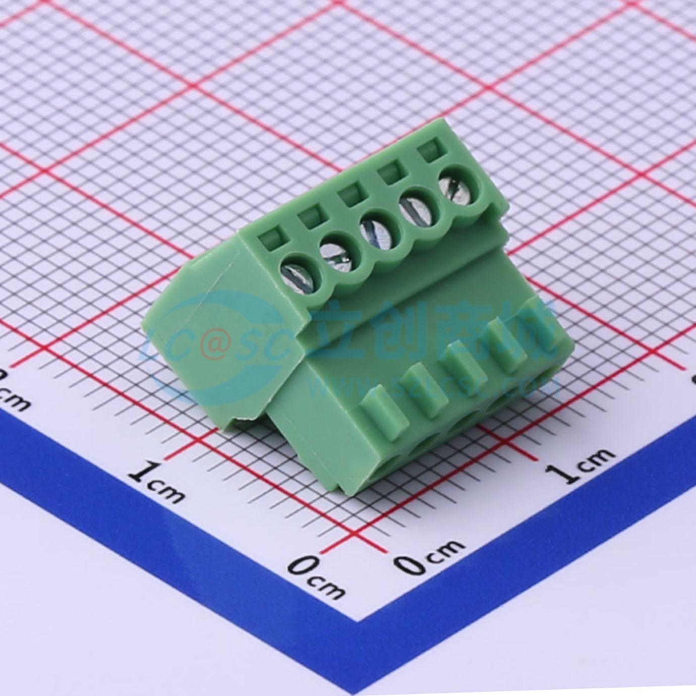点击查看大图 KF2EDGK-2.54-5P实物图