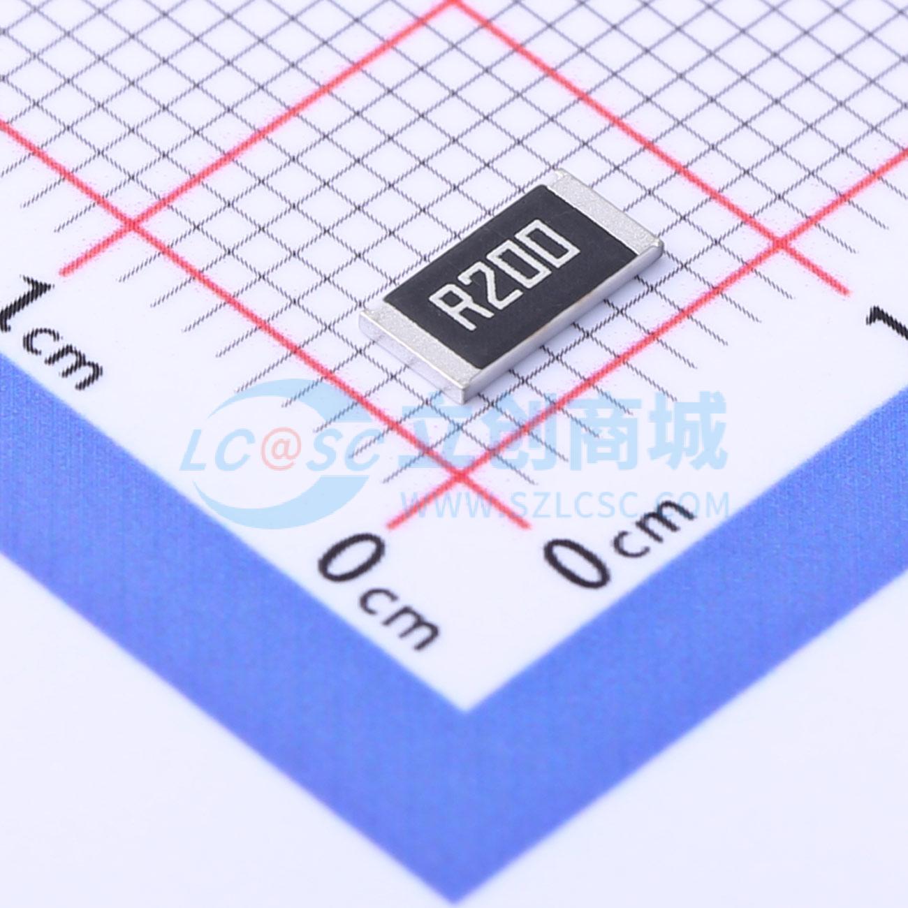 点击查看大图 FRL2512JR200TS实物图