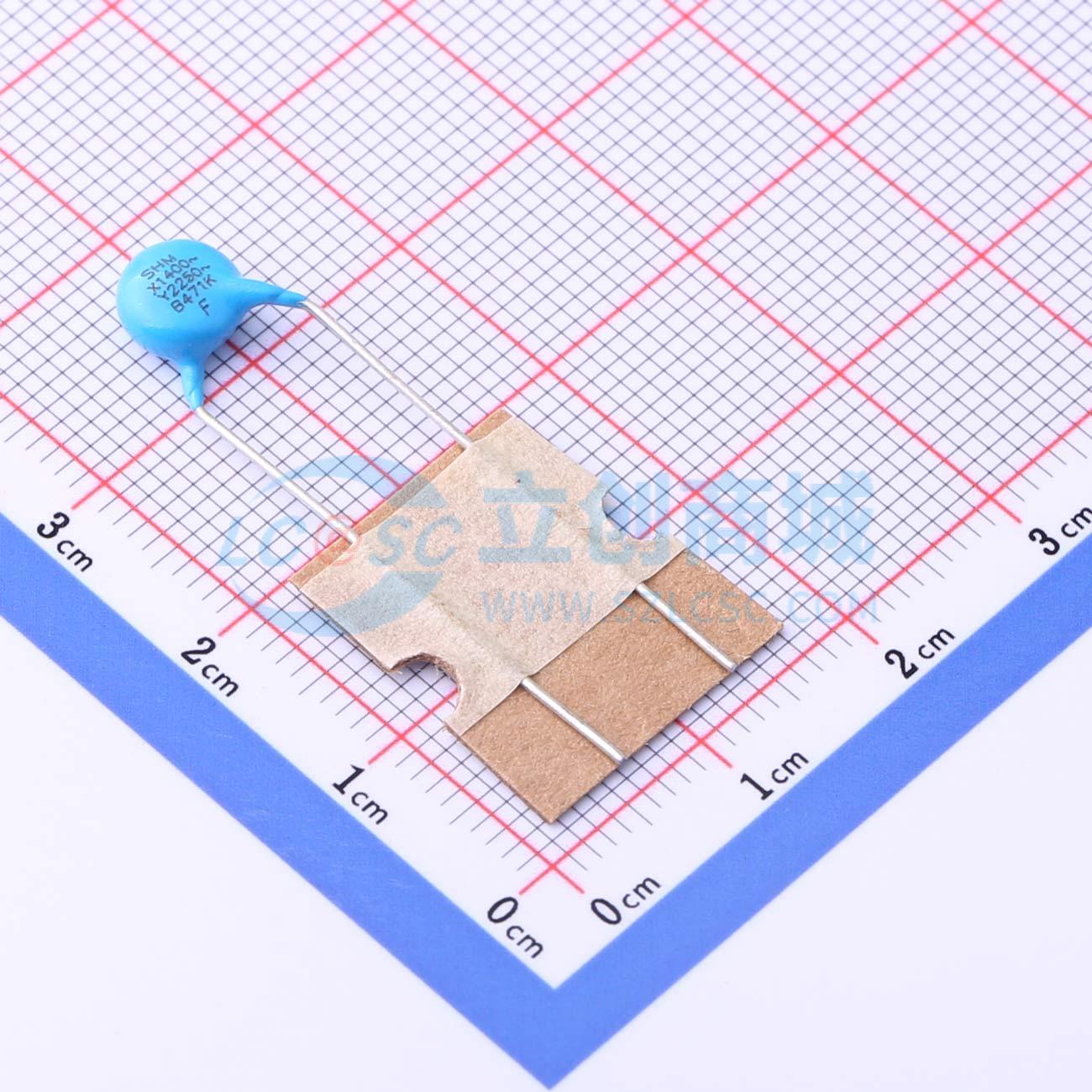 点击查看大图 DCF471K26Y5PQ6VL7A0实物图