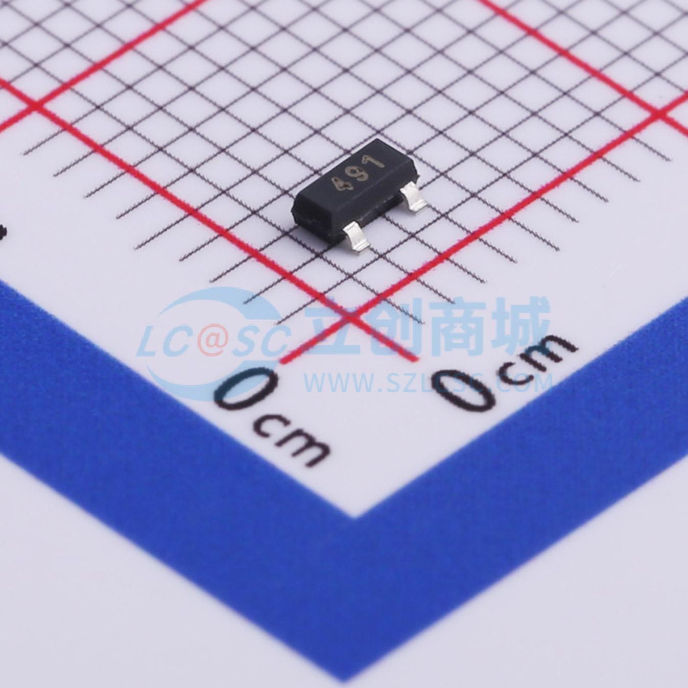 点击查看大图 FMMT491TC实物图