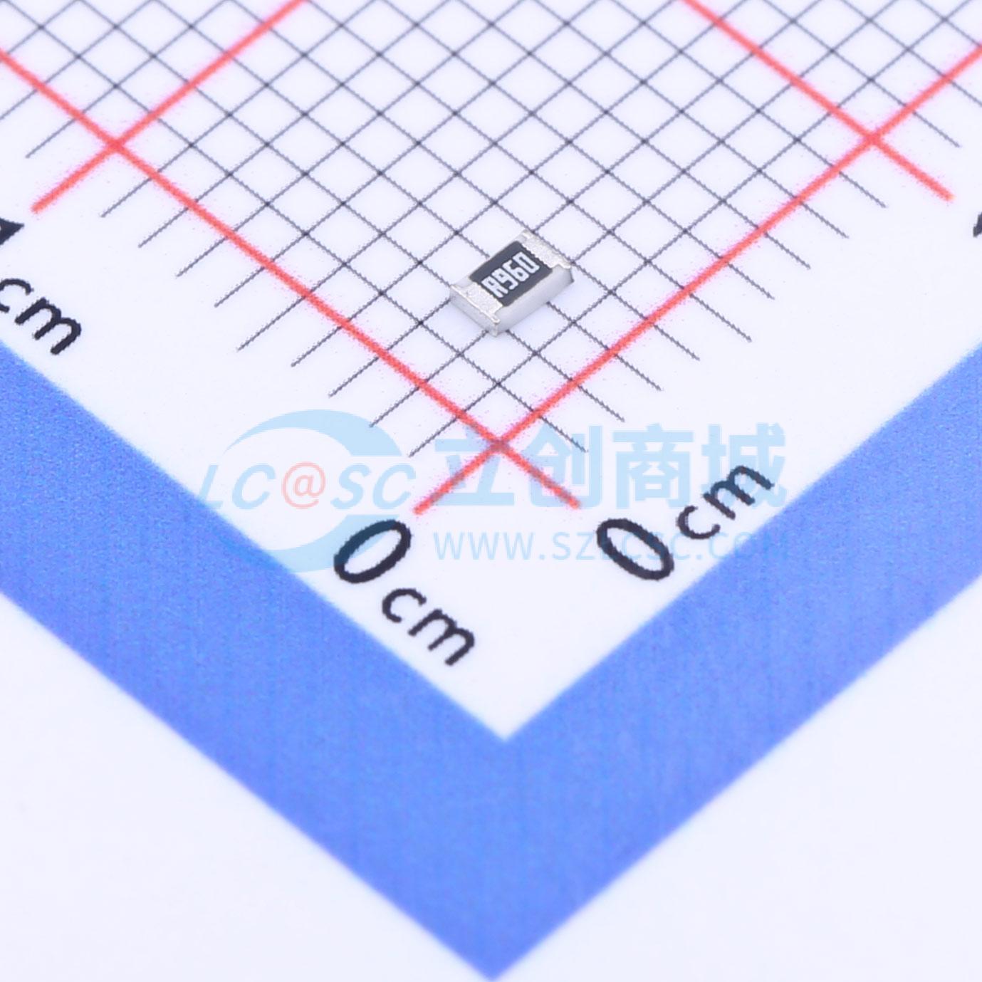 点击查看大图 FRL0805FR960TS实物图