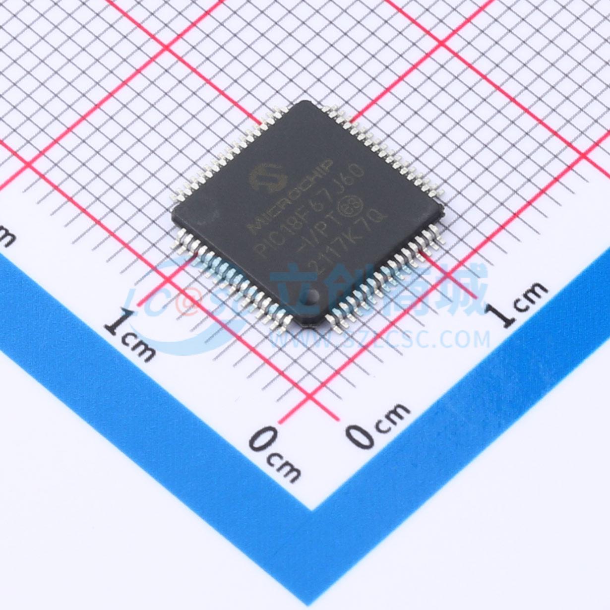 PIC18F67J60-I/PT实物图